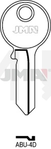 JMA ABU-4D Cilindričan ključ (Silca AB14R / Errebi AU14R )