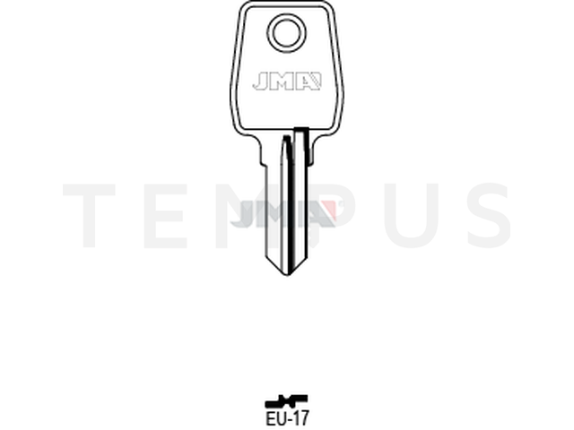 EU-17 Cilindričan ključ 14877