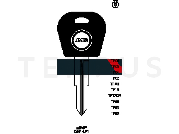 TP00DAE-4.P1 (Silca DWO5T0/ Errebi T00DW1P) 13827