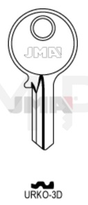 JMA URKO-3D Cilindričan ključ (Silca UR2)
