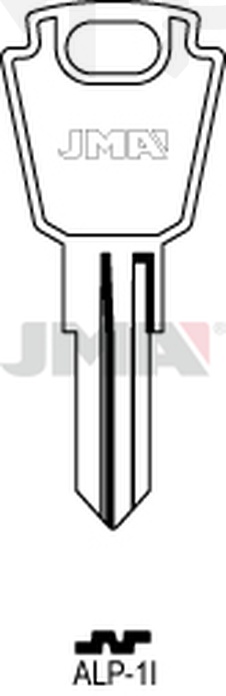 JMA ALP-1I Cilindričan ključ (SILCA ALP4)