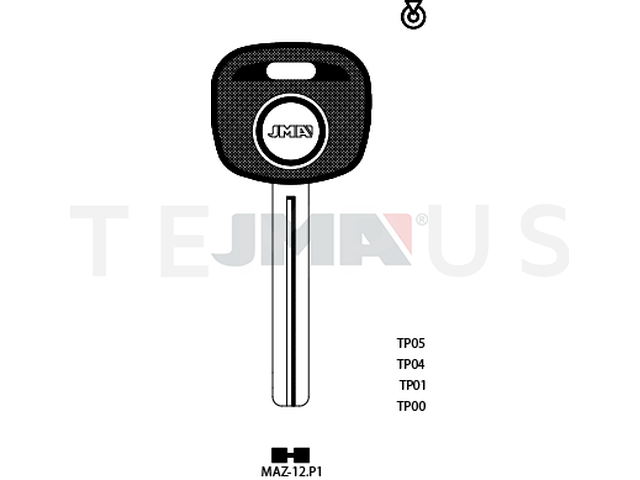 TP00MAZ-12.P1 (Silca MIT14T0 / Errebi T00MZ22P) 13889