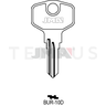 BUR-10D Cilindričan ključ (Silca HPP1R, BUR52R / Errebi BG36R) 12645