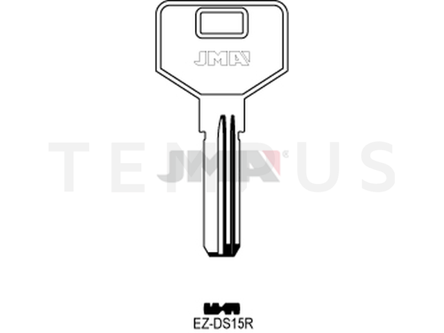 EZ-DS15R Specijalan ključ (Silca EZ5X,EZ5 / Errebi ECU9) 12966