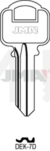 JMA DEK-7D Cilindričan ključ (Silca DK9R)