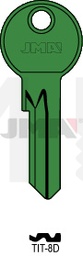 JMA TIT-8D VERDE Cilindričan ključ (Silca TN16X / Errebi SAT1)