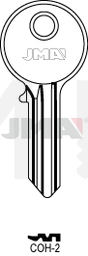 JMA COH-2 Cilindričan ključ (Silca SNC2R / Errebi COH2R)