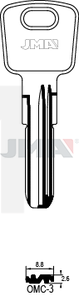 JMA OMC-3 Specijalan ključ (Silca OC4, OC4DZ / Errebi O7)