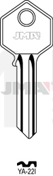 JMA YA-22I Cilindričan ključ (Silca YA31R / Errebi YI6S)