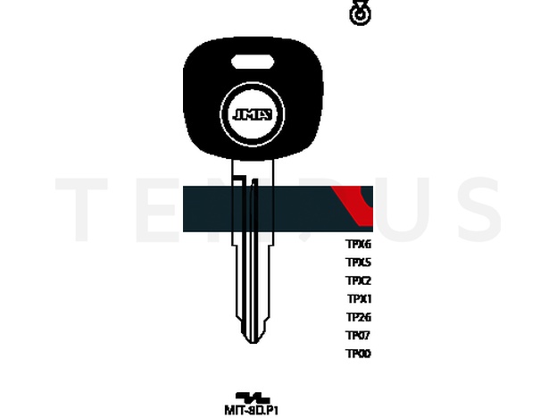 TP00MIT-8D.P1 (Silca MIT11RTE / Errebi T00MIT8RP) 13896