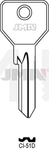 JMA CI-51D Cilindričan ključ (Silca CS119 / Errebi C5DE)