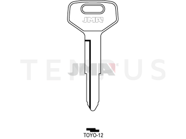 TOYO-12 (Silca TOY27R / Errebi TY29R) 13793