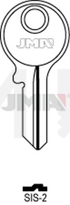 JMA SIS-2 Cilindričan ključ (Silca SS10 / Errebi SS7)