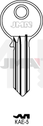 JMA KAE-5 Cilindričan ključ (Silca KLE3R / Errebi KAL1R)