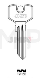 JMA TV-15D Cilindričan ključ (Silca TR3 / Errebi TV1)