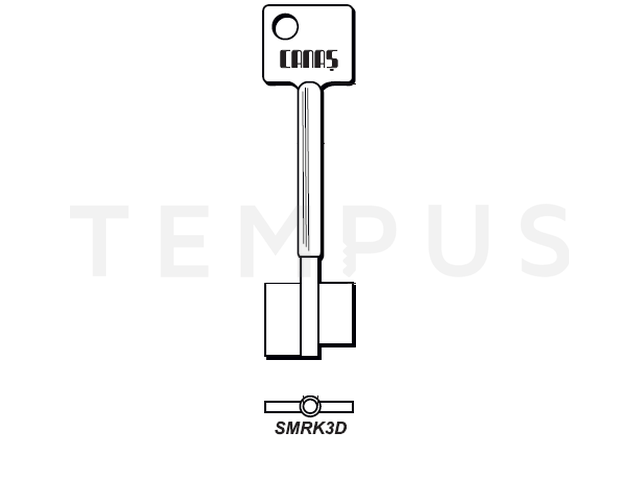MAUER SMRK3D Kasa ključ 19272