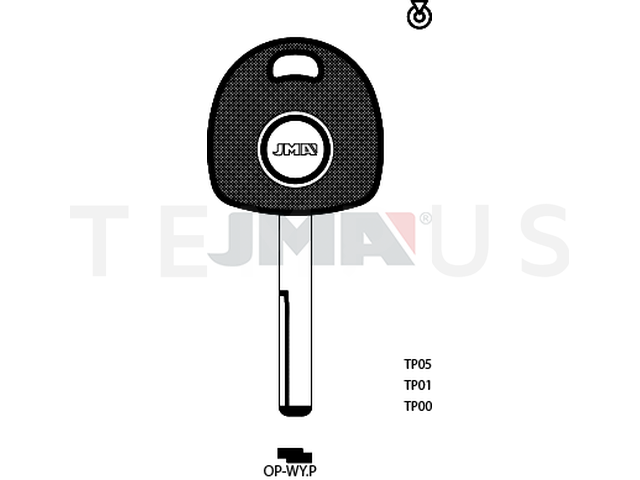 TP00OP-WY.P (Silca YM27T0 / Errebi T00YM22P) 13911