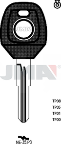 JMA TP00NE-35.P3 (Silca NE77RT0 / Errebi T00NE80P)