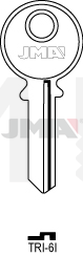 JMA TRI-6I Cilindričan ključ (Silca TL7R / Errebi TR4)