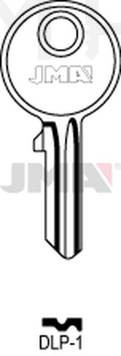 JMA DLP-1 Cilindričan ključ (Silca DL1R / Errebi DL1R)