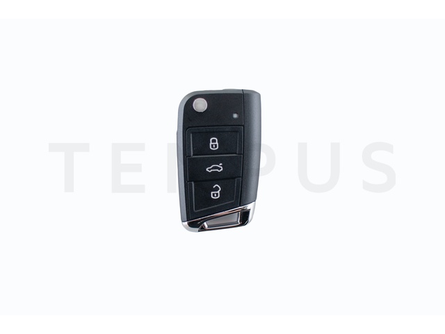EL VW 01 A - VAG MQB daljinac 3 tastera (za vozila bez keyless sistema), aftermarket, ID48 MQB 433MHz 21561