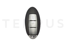 OSTALI EL NISSAN 07 - Nissan keyless smart daljinac 2 tastera, aftermarket, ID46, 434 MHz