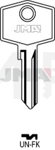 JMA UN-FK Cilindričan ključ (Silca UNI11B / Errebi UN1R)