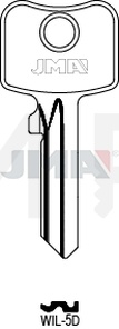 JMA WIL-5D Cilindričan ključ (Silca WK55 / Errebi WI5D1)