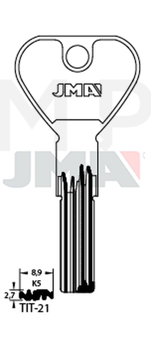 JMA TIT-21 Specijalan ključ (Errebi TT26)