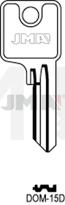 JMA DOM-15D Cilindričan ključ (Silca DM38 / Errebi DM96)