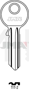JMA TIT-2 Cilindričan ključ (Silca TN2R / Errebi TT5S)