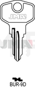 JMA BUR-9D Cilindričan ključ (SilcaBUR24R, BUR54R  / Errebi BG23R)