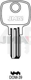 JMA DOM-39 Specijalan ključ (Silca DM128 / Errebi DM83)