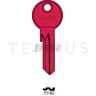 TIT-8D ROJO Cilindričan ključ (Silca TN16X / Errebi SAT1) 13775