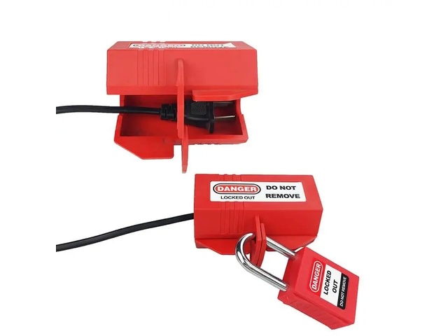 LOCKOUT BLOKATOR UTIČNICE-KABLA LCK BLOKATOR EL. 110V / 220V 14490