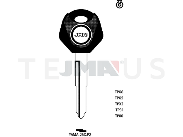 TP00YAMA-26D.P2 (Errebi T00YA34RP) 13946