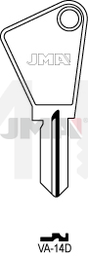 JMA VA-14D Cilindričan ključ (Silca VAC61 / Errebi VC77)