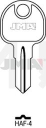 JMA HAF-4 Cilindričan ključ (Silca HF73R / Errebi HAF4)