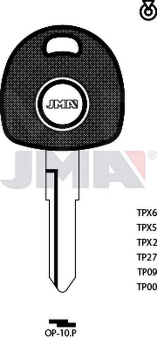JMA TP00OP-10.P (Silca HU87RT0 / Errebi T00HF60P)
