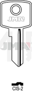 JMA CIS-2 Cilindričan ključ (Silca CIS4 / Errebi CIS4)