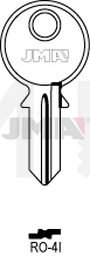 JMA RO-4I Cilindričan ključ (Silca RO5R / Errebi R5)