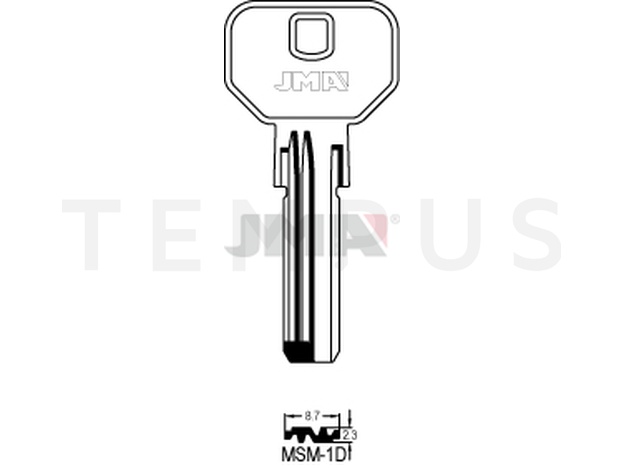 MSM-1D Specijalan ključ (Errebi MSM1) 13506