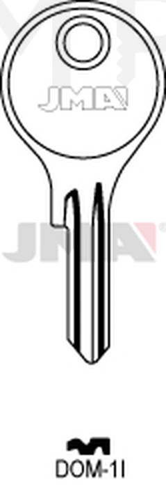 JMA DOM-1I Cilindričan ključ (Silca DM8R / Errebi DM15R)