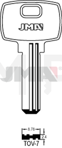 JMA TOV-7 Specijalan ključ (Silca TV4 / Errebi TOV2)