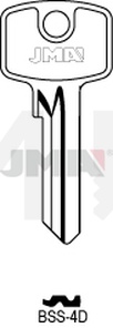 JMA BSS-4D Cilindričan ključ (Silca BS3 / Errebi BN5PD)