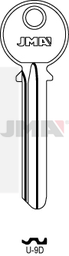 JMA U-9D Cilindričan ključ (Silca UL046 / Errebi U8D)