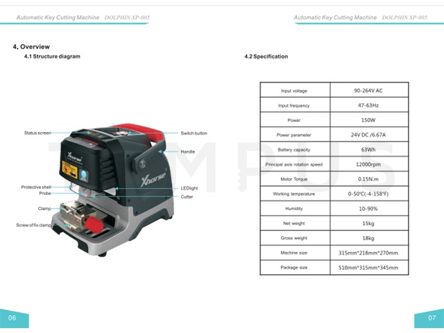 XHORSE XP-005 DOLPHIN 20816