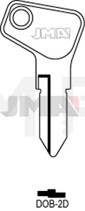 JMA DOB-2D Cilindričan ključ (Silca TB2 / Errebi TA5)
