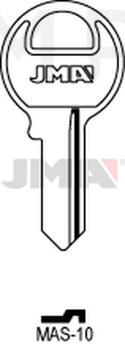 JMA MAS-10 Cilindričan ključ (Silca MS2 / Errebi M1)