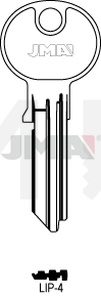 JMA LIP-4 Cilindričan ključ (Silca LP57R / Errebi LIP23R)